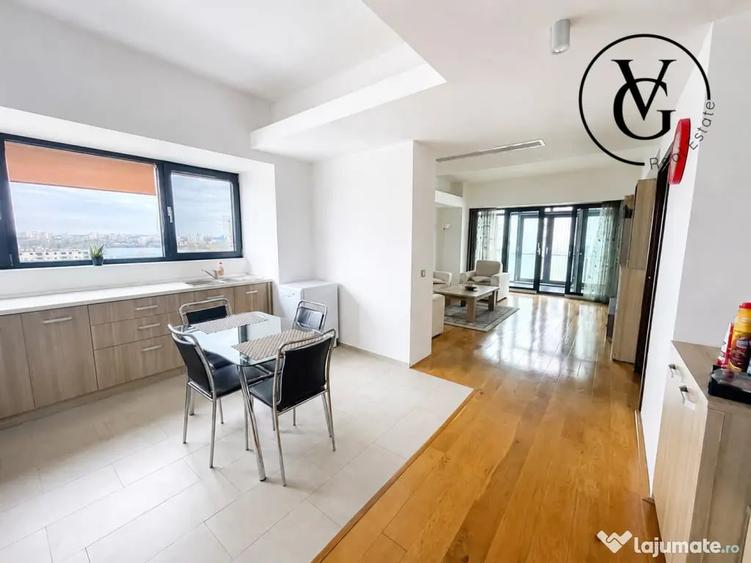 Apartament cu 2 camere semidecomandat în Faleza Nord