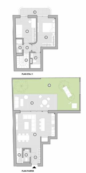 Apartament cu 3 camere decomandat în Domenii