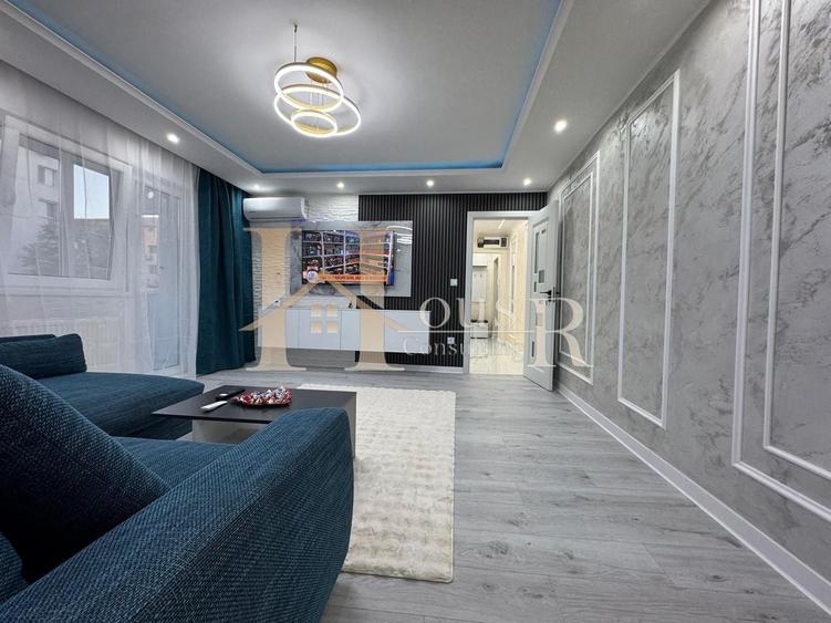Apartament cu 3 camere semidecomandat, mobilat în Dâmbovița