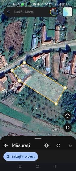 Casă cu 3 camere cu Teren 2000 Mp în Laslău Mare