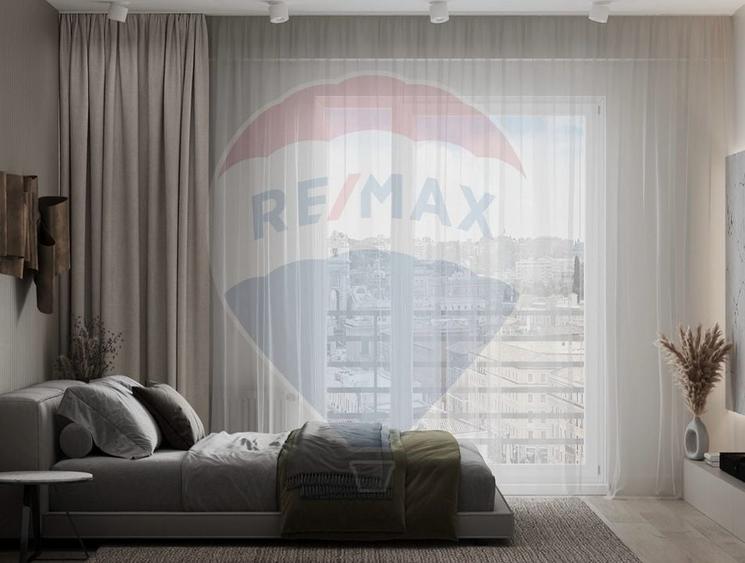 Apartament cu 2 camere semidecomandat în Central