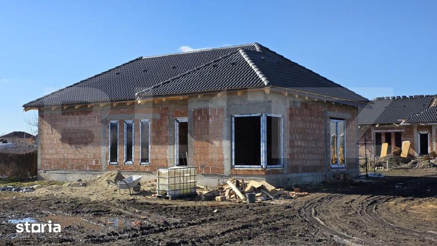 Casă cu 3 camere cu Teren 500 Mp în Unirea