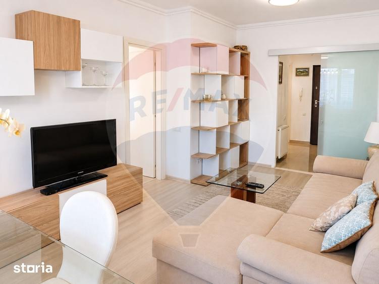 Apartament cu 2 camere, mobilat în Băneasa — fotografia 1