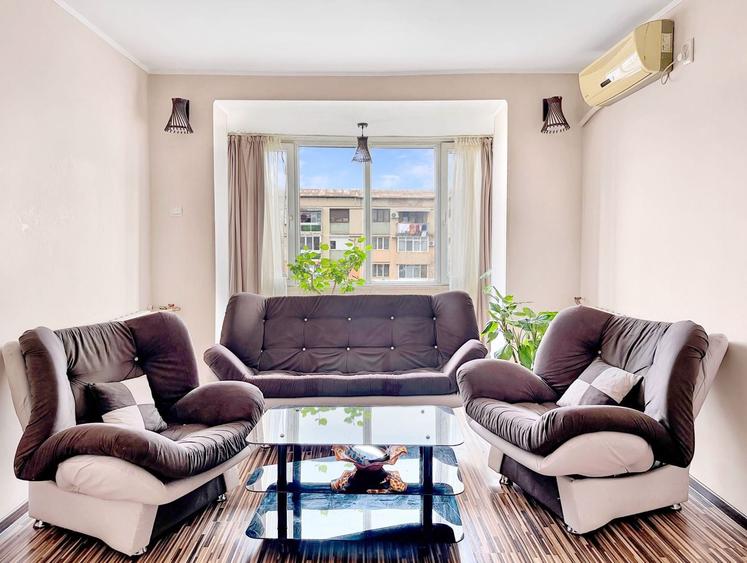 Apartament cu 2 camere semidecomandat, mobilat în Kiseleff