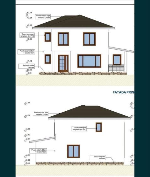 Casă cu 3 camere în Burdujeni