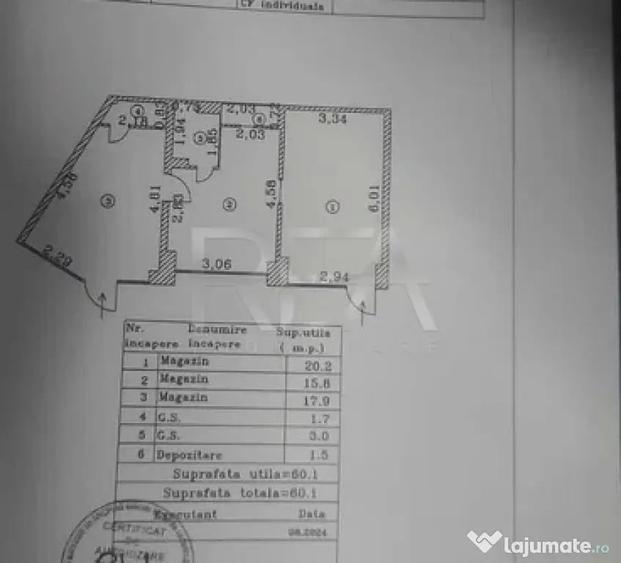 Spa?iu Comercial Stradal 60 mp Cranga?i - 1