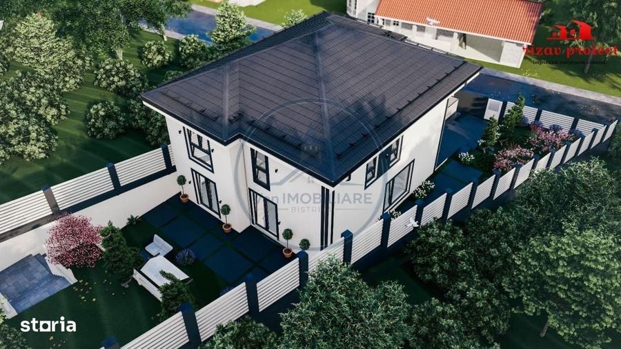 Casă cu 4 camere cu Teren 1000 Mp în Central