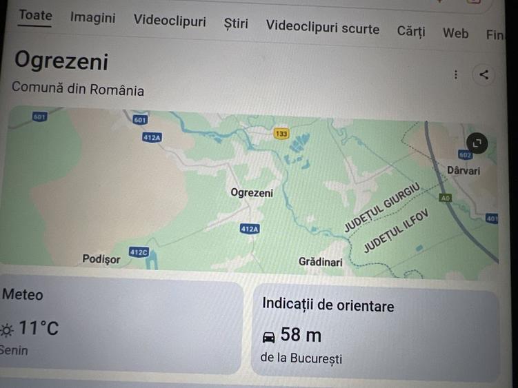 Spațiu comercial, în Ogrezeni