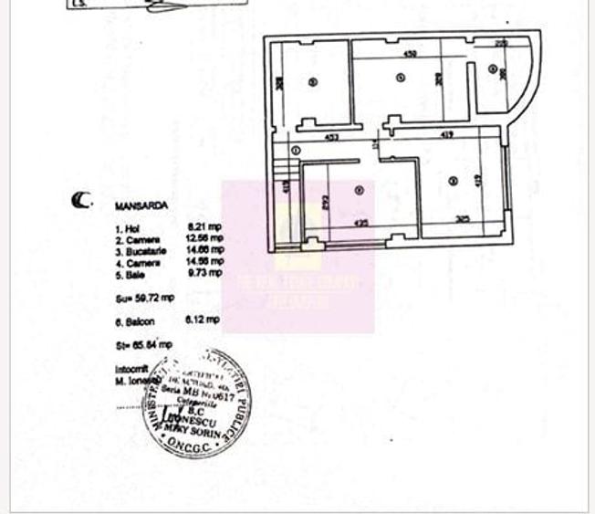 Apartament cu 4 camere decomandat în Dristor
