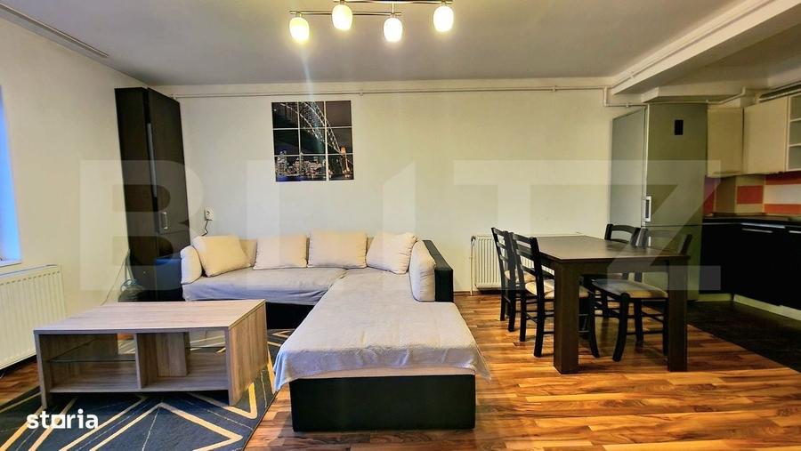 Apartament cu 3 camere semidecomandat în Florești