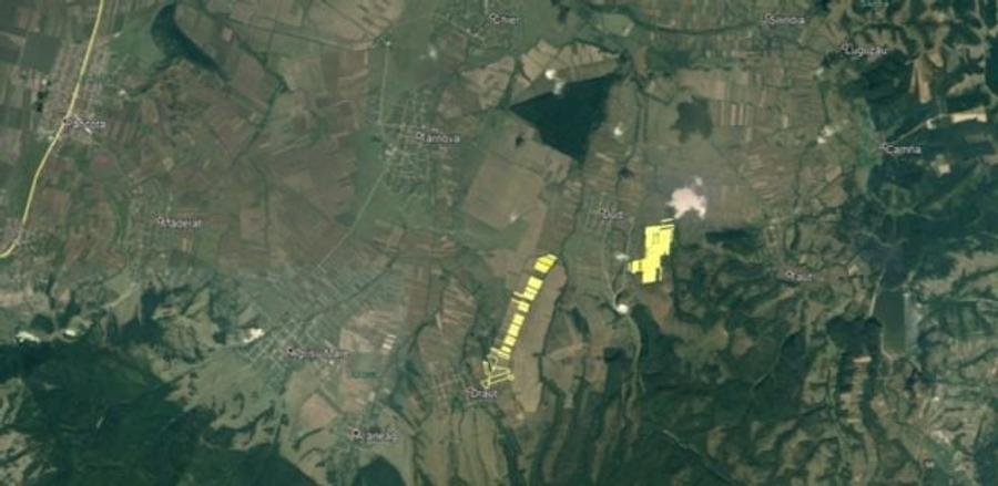 Teren agricol extravilan de 1309800 mp, în Drauț