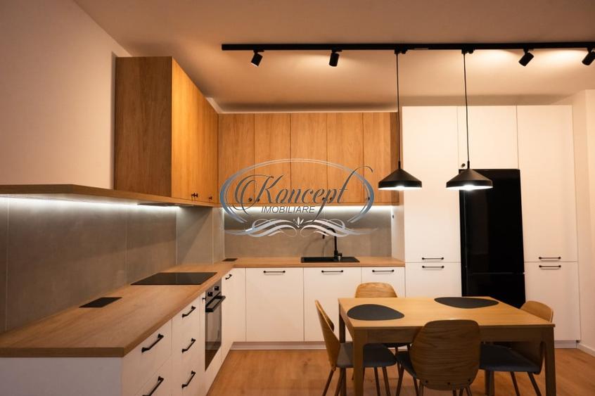 Apartament cu 2 camere semidecomandat, mobilat în Semicentral