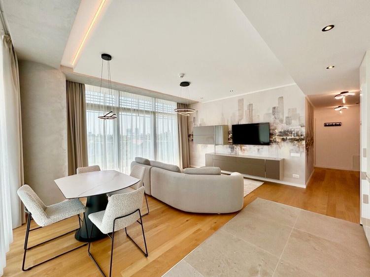 Apartament cu 3 camere decomandat, mobilat în Floreasca