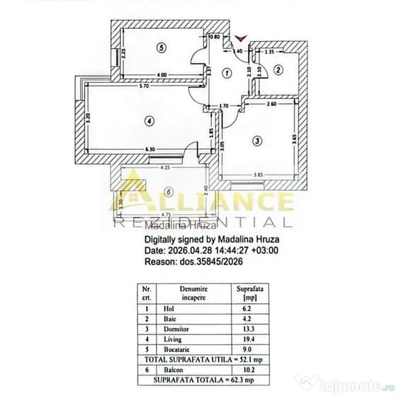 2 Camere Premium | The Grand Krystal | 62,3 MP | Parcare ... - Bucuresti (Bucuresti-Ilfov) - 8