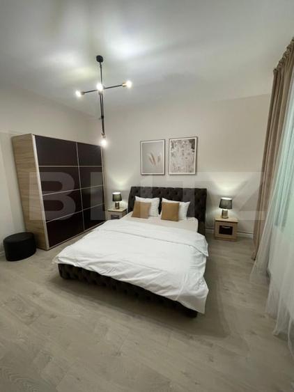 Apartament cu 2 camere semidecomandat, mobilat în Semicentral