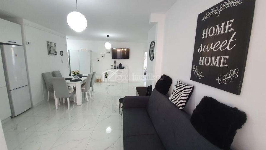 Apartament cu 3 camere semidecomandat în Florești