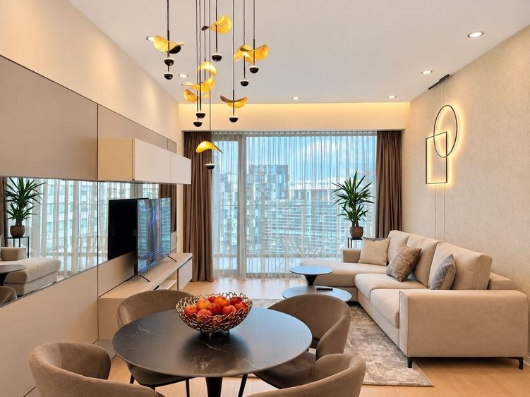 ONE Floreasca Towers | 2 camere mobilat premium, prima închiriere - 1