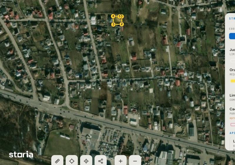 Teren 575 mp intravilan Valea Lupului