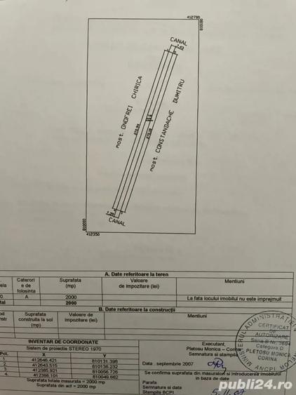 Teren de 2000 mp, în Ilganii de Jos