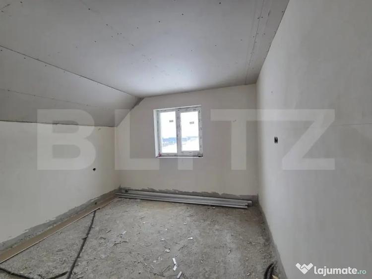 Casă cu 4 camere cu Teren 500 Mp în Gilău