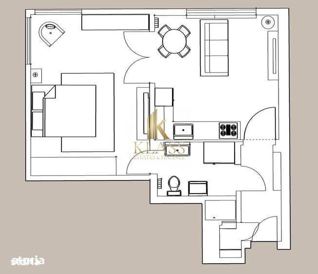 Apartament 2 camere de inchiriat Universitate Calea Victoriei - 11