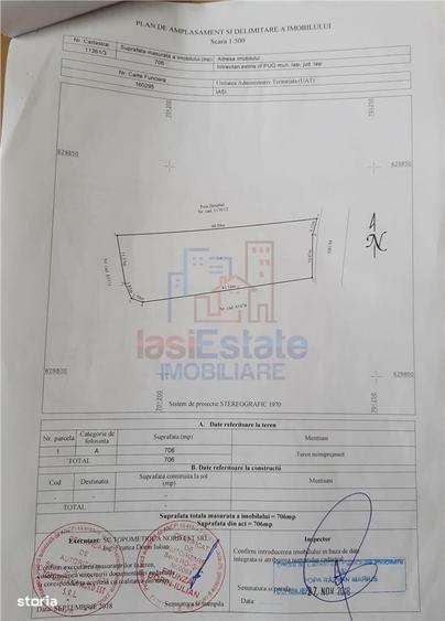Vladiceni TEREN 1480mp la numai 200m de str Trei Fantani asfalt si uti - 1