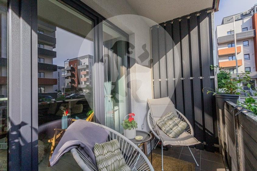 Apartament cu 2 camere decomandat, mobilat în Avantgarden