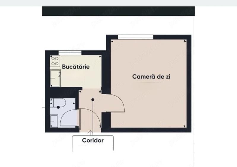 Apartament 1 camera Afi Mall etajul 1 - 6