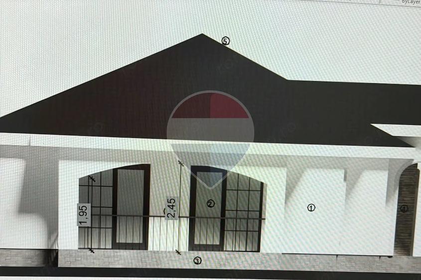 Casă cu 4 camere cu Teren 700 Mp în Central