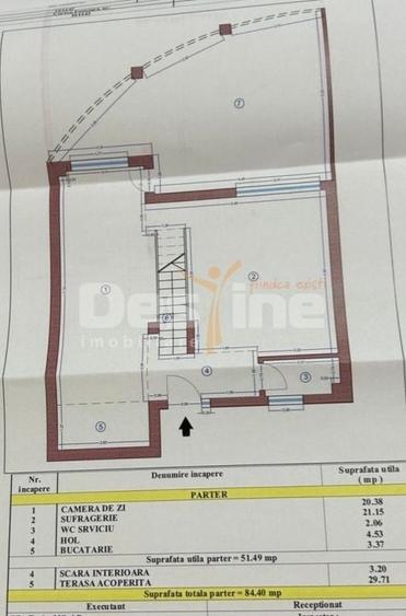 Casă individuală cu 7 camere cu Canalizare în Pipera