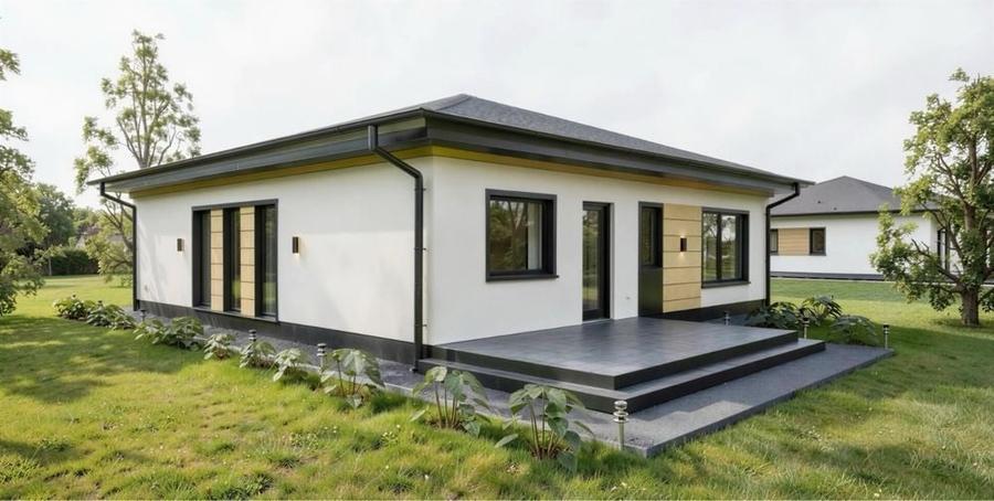 Casă individuală cu 3 camere cu Canalizare în Horpaz