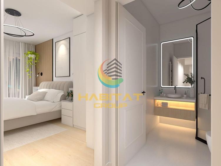 Apartament cu 3 camere langa statia de metrou, Strada Biruintei, imobil premium - 5