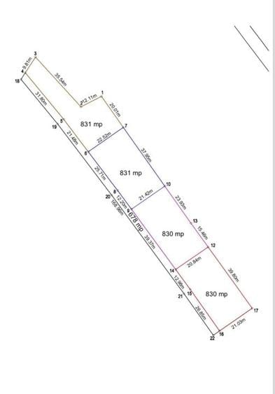 Teren Construcții intravilan de 3500 mp, în Coaș