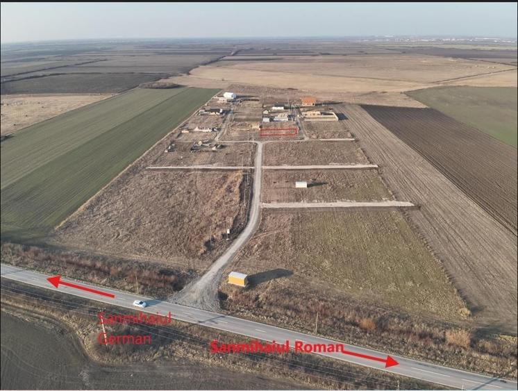 Teren de 606 mp, în Sânmihaiu Român