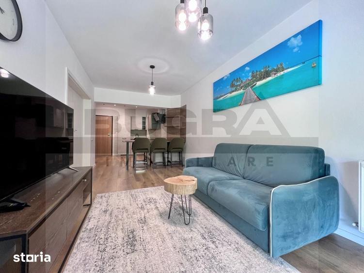 Apartament cu 2 camere semidecomandat, mobilat în Gheorgheni