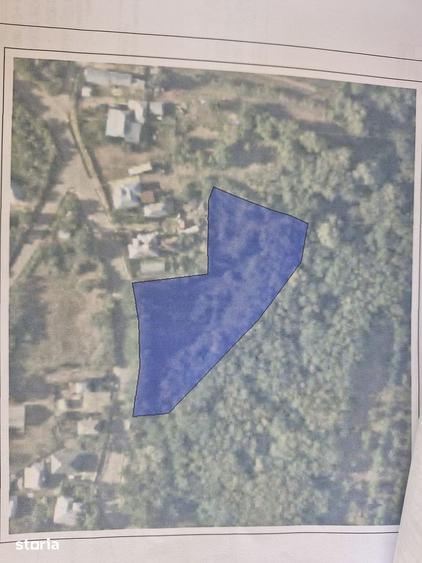 Teren de 3878 mp, în Cobia
