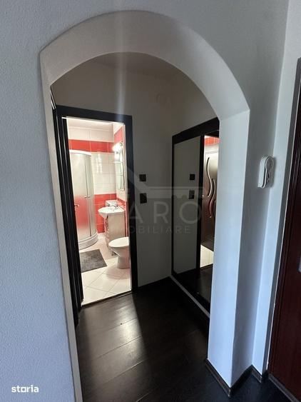 Garsoniera moderna de inchiriat zona linistita, mobilata si - 4