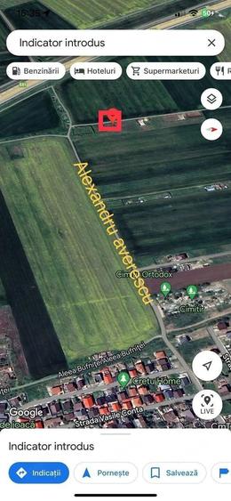 Proprietar - Vand 500 mp teren intravilan in Lazu, jude?ul Constan?a, deschidere 22 m,fara utilita?i - 1