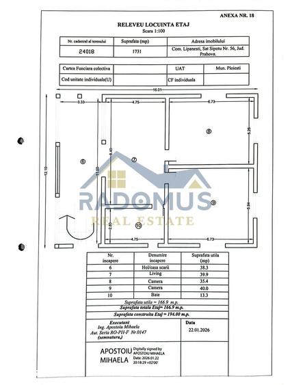 Casă cu 6 camere cu Teren 1731 Mp în Central
