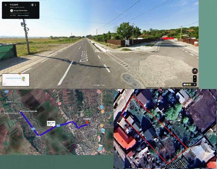 Casă cu 2 camere cu Teren 1100 Mp în Brodoc