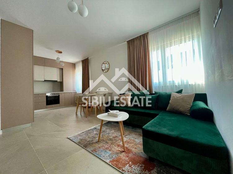 Apartament cu 2 camere semidecomandat, mobilat în Arhitecților - Calea Cisnădiei