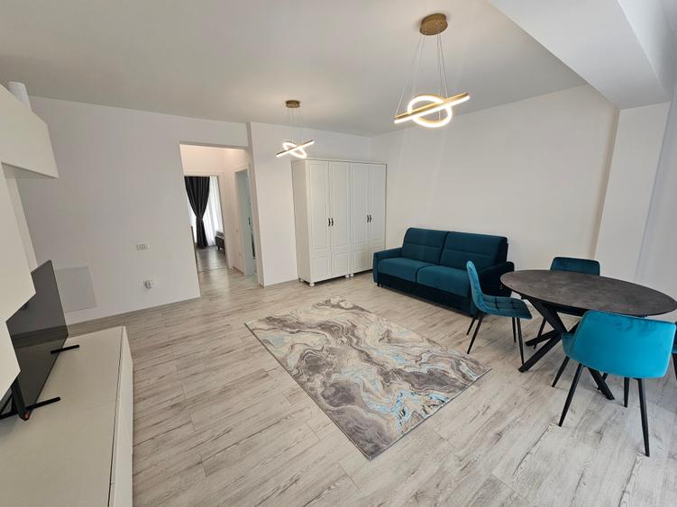 Apartament cu 2 camere, mobilat în Tunari