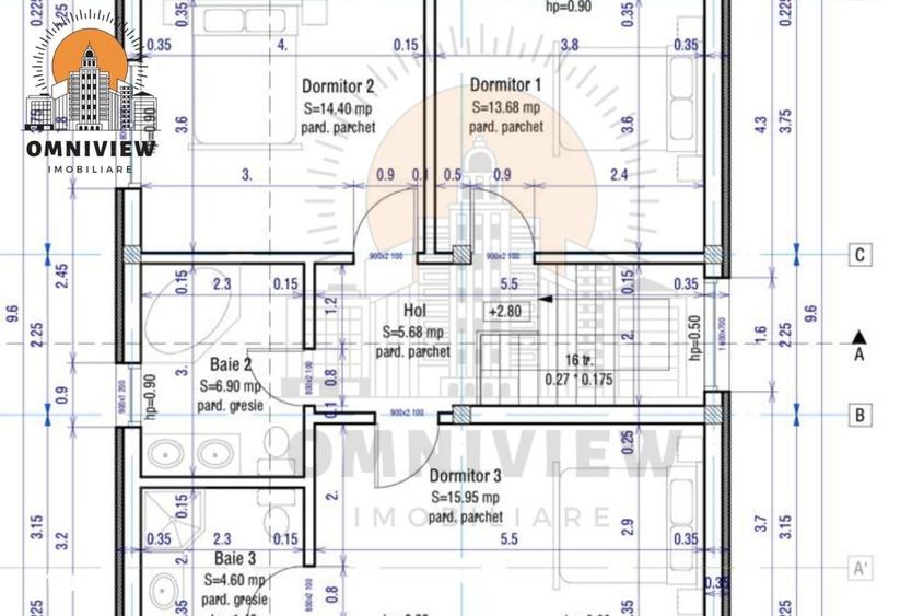 Casă cu 4 camere cu Teren 950 Mp în Tărlungeni