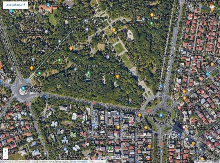 Teren Construcții intravilan de 300 mp, în Aviatorilor