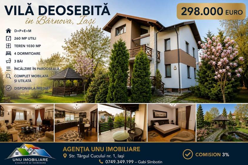 Casă individuală cu 5 camere cu Teren 1030 Mp în Pietrărie