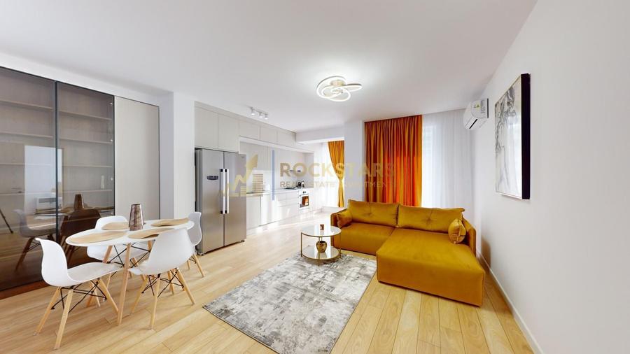 Apartament cu 2 camere decomandat, mobilat în Pipera — fotografia 1