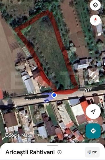 Teren Construcții intravilan de 1777 mp, în Ariceștii Rahtivani