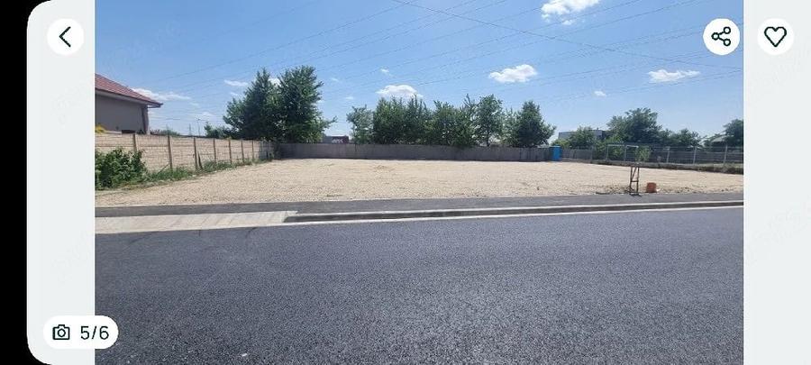 Teren de 1050 mp, în Nufărul