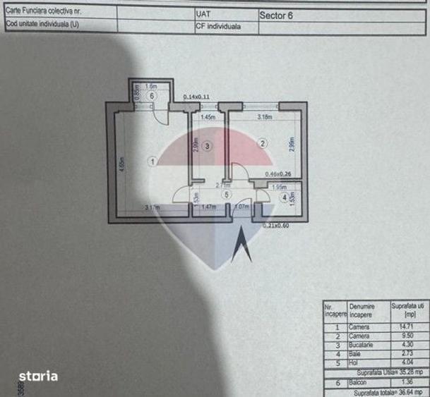 Apartament 2 camere de vanzare Valea Argesului 4 min metrou - 1