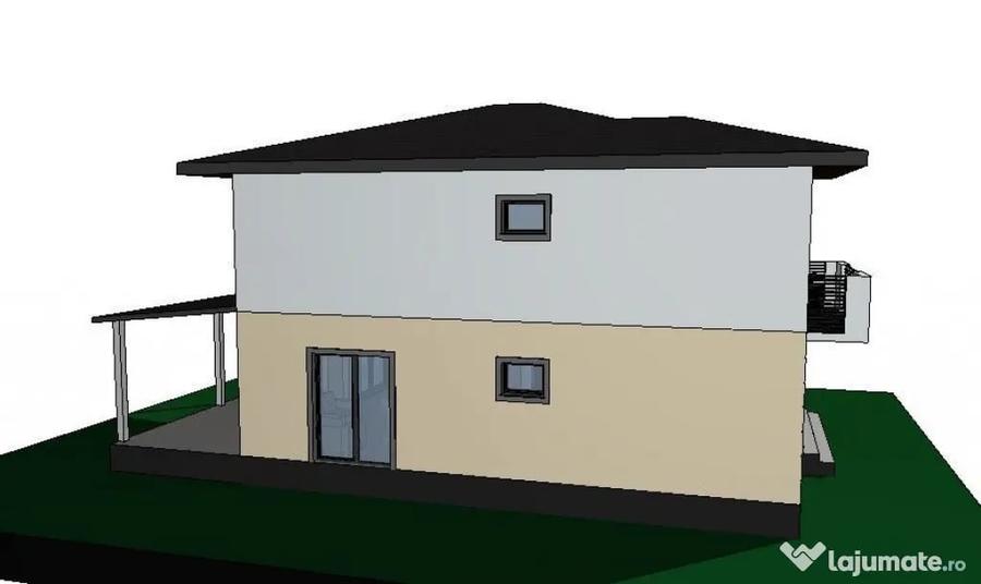 Casă cu 4 camere cu Teren 450 Mp în Horpaz